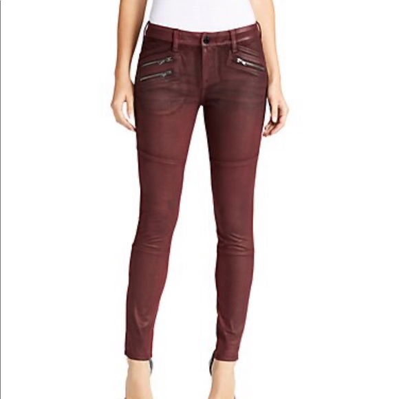 William Rast Pants - William Rast Moto Pant Faux Suede Legging